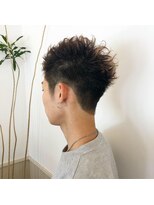 ヘアークリアー 春日部 メンズ/大人の刈り上げモヒカン/スポーティな大人刈り上げ