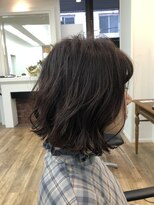 アメリ(Ameri)&nbsp;-Ameri-レイヤーボブ　×   ピンクブラウン