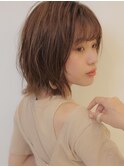 《Agu hair》シースルーバング×ぱっつんミニボブ