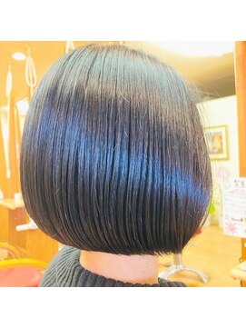 美容室マックドリーム ショートボブ
