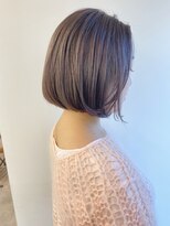 ラル 立川(lar)&nbsp;シアグレージュボブ_くすみカラーラベージュラベンダーピンク