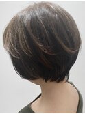 20代30代40代★スタイリング簡単♪小顔見せ☆丸みショート