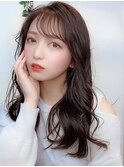 【ツヤ髪】大人かわいいうる艶ラベンダー/韓国/ワンホンヘア