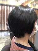 ショートボブ/ショートグラ/大人かわいい[大島/ハイライト]