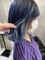 ワンズミラー 海老名店(ONE's MIRROR) デザインブルー【海老名／ハイトーン】