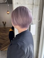 ラニヘアサロン(lani hair salon) パールシルバーミルクティー［ブリーチ/福岡/天神/大名］
