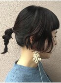 簡単アレンジヘア