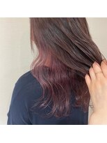 ネイヴスヘアー 福工大駅前店(Neivs Hair) インナーバイオレットピンク
