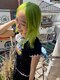 フィン(fin,)の写真/【やりたいを叶える。理想のカラーへ】ケアブリーチ/インナーカラー/ハイトーンカラー/ダブルカラー/天神