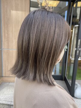 ヘアーメイクオズ(hair make O/S) ヘアーメイクオズ＆金あゆみ　秋☆オリーブグレー