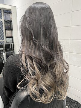 ココ 原宿(KOKO) #黒髪#小顔#クラゲヘアー#オリーブグレー#ココアベージュ