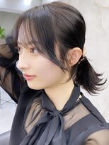 シーシンジュク 新宿南口(Sea shinjuku)&nbsp;韓国風前髪×レイヤーカット【髪質改善/新宿/レイヤーカット】