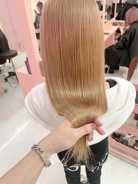 ジオ 国分寺(the O's) 斜めバング/シルキーベージュ/ブラントカット[国分寺駅]