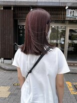 ミニム ヘアー(minim hair)&nbsp;【 minim×miku 】カシスピンク、、。