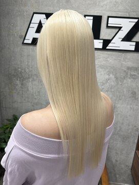 オルズ 渋谷(ALLZ) ハイトーンホワイトブロンドダブルカラーケアブリーチケアカラー