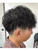 ツイストパーマ スパイラル