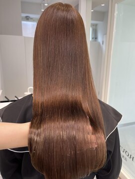 ウル 表参道(HOULe) 髪質改善トリートメント×明るめベージュ