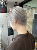 #セミディ#シアーカラー#ショートヘア#姫カット#ダークアッシュ