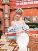 くすみがかわいい外国人風ミルクティーカラー