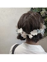 ヘアーズ ラブリージョブリー(hair's Lovely Jubbly) 【横田】成人式ふわふわツインヘア