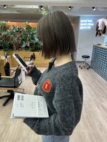 オーシャン(Ocean)&nbsp;【OceanHair&Life田中愛梨】アッシュグレー/ブリーチカラー