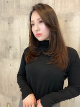 シック 浦和(CHIC) 姫カットレイヤーミディアムレイヤーアプリコットオレンジ　D