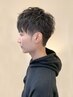 【新規】メンズカット+ニュアンスパーマ￥8980　【90分】