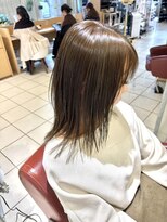 ソトエアンドマーブ 久喜店(SOTOE&marbb)&nbsp;透けるオリーブベージュカラー