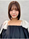 レイヤー/ネビージュ/韓国ヘア/イメチェン/縮毛矯正/中野/