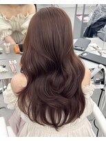 アマトウキョウスマートサロン(AMA TOKYO×Smart Salon)&nbsp;韓国ヘア　透明感カラー　ピンクブラウン