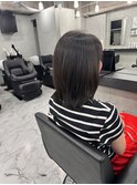 イメチェンスタイル/フルバング/似合わせカット/東銀座