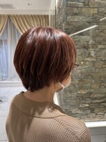 ザザ ZA/ZA 目白&nbsp;ピンクブラウン大人ショート