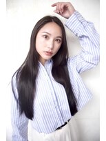 アール 北千住店(ar) 酸性ストレート/大人上品/グレーブラック/北千住