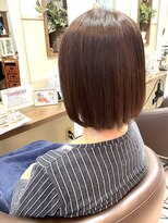 コアフィールフィス(COIFFURE fils) 【見附 今町】ミセスボブ 似合わせカットカラー
