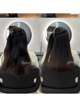 巻ける縮毛矯正×髪質改善トリートメント