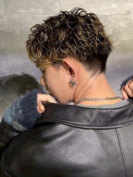 アノ 別府店(Ano.) 大分シャドウパーマメンズマッシュ波巻きパーマツイストパーマ