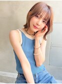 【Taylor 大宮】ミルクティーベージュ×外ハネボブ