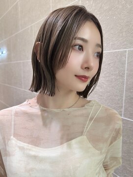 サンド 名古屋(sand) 20代30代40代50代丸みとくびれショートカット名古屋小顔前髪白髪