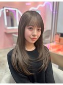 透明感カラー