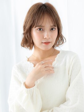 ドクターズサロン LAB 小山店 フレンチカジュアルハイトーンカラーボブパーマk小山20代30代
