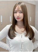 縮毛矯正/ミニボブレイヤーカット/似合わせカット/川崎