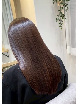 シェルバイコソラ(SHELL by kosora)の写真/【牧落駅徒歩1分】髪質改善で話題の【質感再整トリートメント】でダメージケア♪理想の艶・ハリ・コシに☆