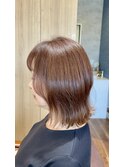 軽さが出る大人レイヤーボブ