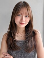 リヤン 表参道(lyann)&nbsp;ナチュラルショート前髪サイドバング夏こなれヘア大人可愛い