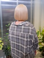フィッツコア(FITS CORE)&nbsp;白髪染め履歴→ブロンド