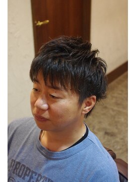 ディスパッチヘアー 甲子園店(DISPATCH HAIR) メンズ束感ショートスタイル