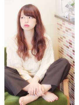 エム 綾瀬店(hair make e6+) ゆるいウェーブで愛され◇クセ毛風スタイル