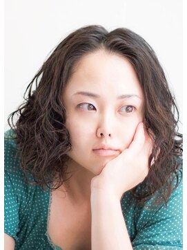 シアン(sian) ウェットウェーブボブ