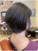 まとまり重視なお手入れ楽チンなショートボブ♪