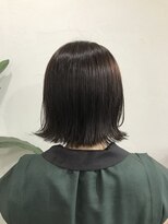 アリウス(ALIUS by posh) 【ALIUS 池袋 小川】ボブ×シアーカラーオリーブ